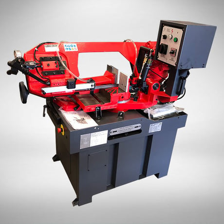 12-3/16" x 8-3/4" BMT #WE-310VFD, Horizontal Band Saw, variable speed, 1.5 HP, 118/237 FPM, roller tables, 1" - Image 1