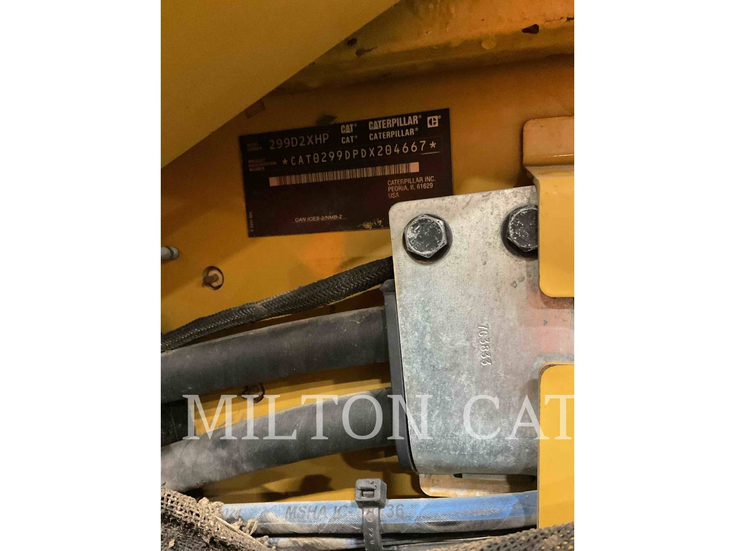 Caterpillar 299D2XHP, 3003 hours, S/N: DX204667, 2019 - Image 6