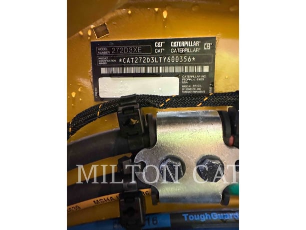 Cat 272D3XE, Skid Steer Loader, 857 hours, S/N: TY600356, 2024 - Image 6