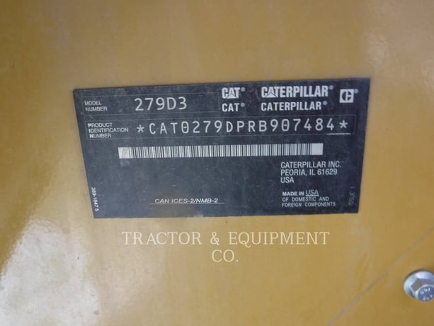 Cat 279D3, Skid Steer Loader, 157 hours, S/N: RB907484, 2024 - Image 6