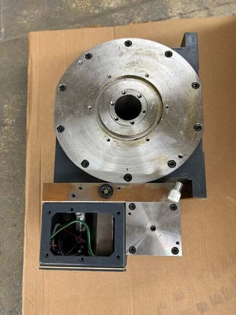 7.87" Nikken #DDRT-200X, Direct Drive CNC Rotary Table, 1.0 kW, IP56 protection, 8.3 amps, 84.6 Volt, 3PH - Image 2