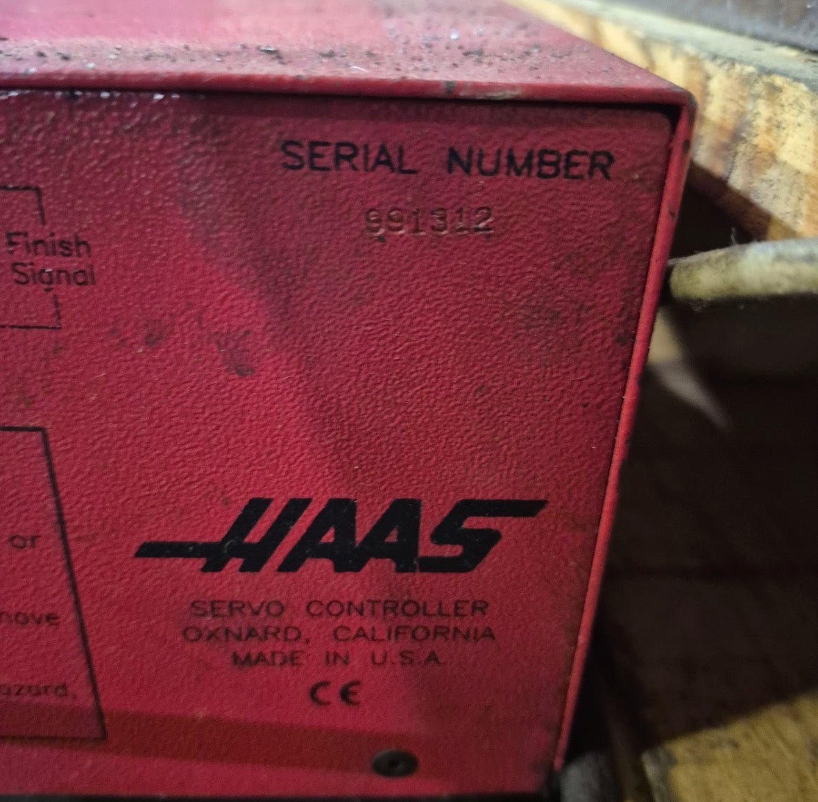 12.2" Haas #HRT310-SP, 4-Axis CNC Rotary Table Indexer, T-slotted face, 17-pin connector, Haas Servo control - Image 6