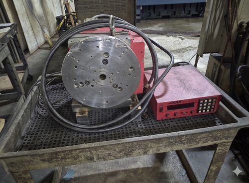 8.3" Haas #HRT210-SP, 4-Axis CNC Rotary Table Indexer, T-slotted face, 17-pin connector, SC-01M Servo - Image 2