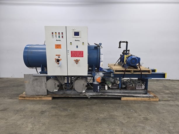 15.5" width x 60" L Dynisco/Nordson BKG #JC-1760, Pyrolysis Cleaning Oven, 800-900&deg;F, 25" Hg Vacuum, 7.5 HP - Image 1
