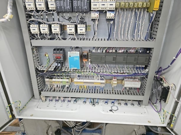 15.5" width x 60" L Dynisco/Nordson BKG #JC-1760, Pyrolysis Cleaning Oven, 800-900&deg;F, 25" Hg Vacuum, 7.5 HP - Image 6