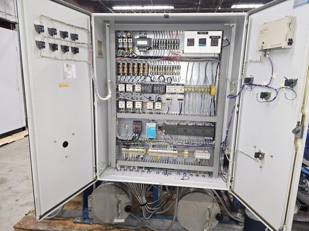 15.5" width x 60" L Dynisco/Nordson BKG #JC-1760, Pyrolysis Cleaning Oven, 800-900&deg;F, 25" Hg Vacuum, 7.5 HP - Image 9