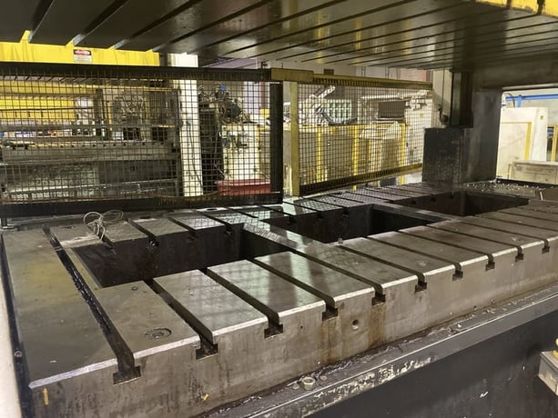 300 Ton, Blow #SC2-300-96-48, straight side double crank press, 10" stroke, 23" Shut Height, 96" x 48" bed - Image 4