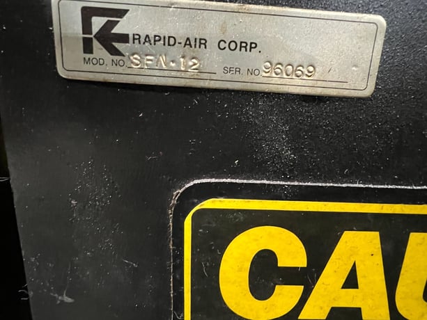12" x .135" Rapid-Air #SFN-12, Powered Straightener - Image 4