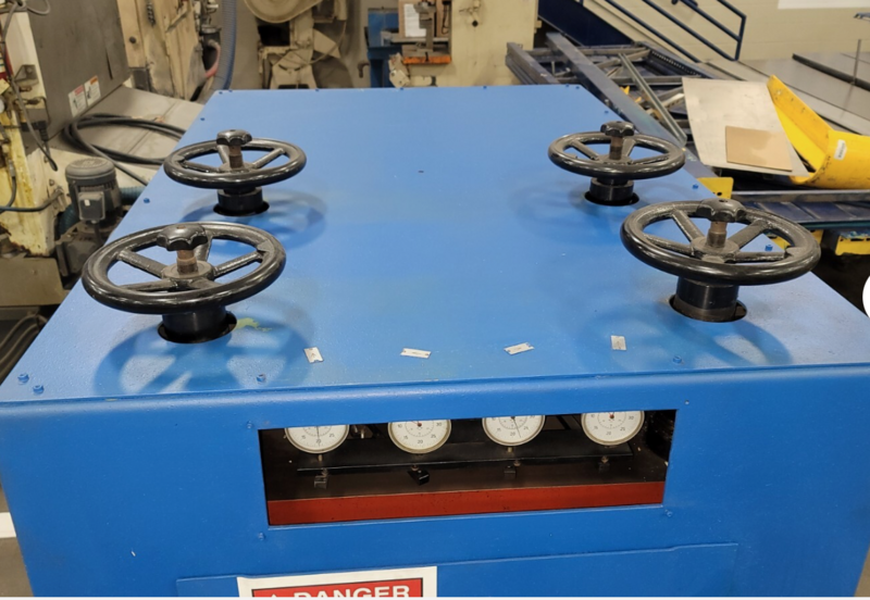 12.6" x .098" Lorenz #TRM30/320.21-SW, high precision leveler, 21-Roll, 1.18" roll diameter, 12.5" W, 2000 - Image 2