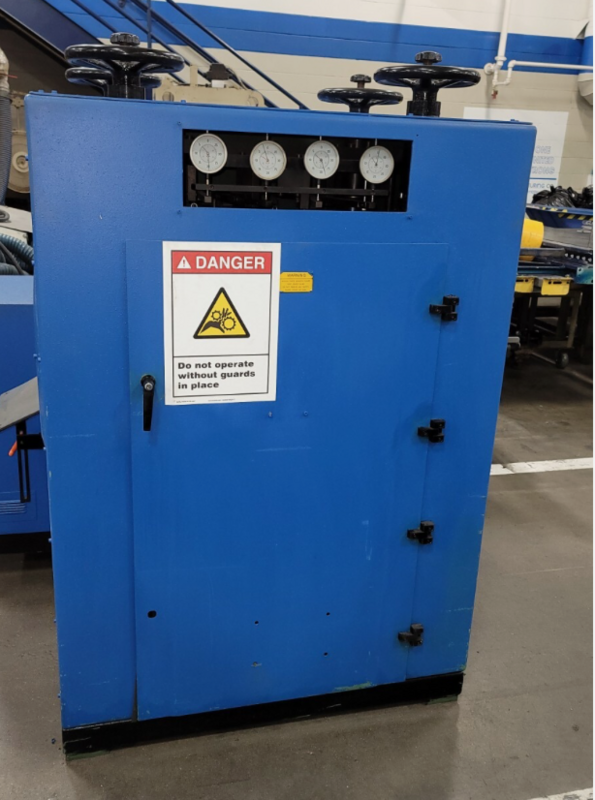 12.6" x .098" Lorenz #TRM30/320.21-SW, high precision leveler, 21-Roll, 1.18" roll diameter, 12.5" W, 2000 - Image 3