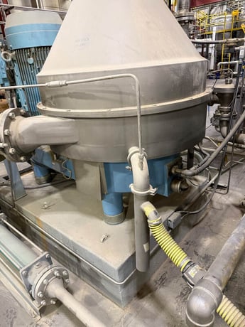 Westfalia GEA #CRA500-06-777, disc stack nozzle clarifier, 90 kW motor, 380/400/420 V., 3-Ph., 60 Hz, belt - Image 2