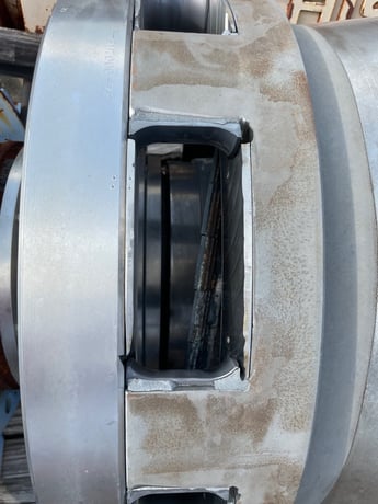 Sharples #PM70000/P5400, decanter rotating assembly only, no gearbox, tiled scroll - Image 10