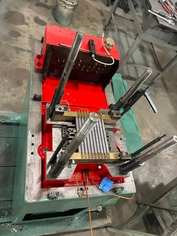 4.7" x 0.05" Bruderer #1012.1, Coil Straightener/Leveler, 19 rolls, 0.39" roll diameter, variable speed, 220 - Image 5