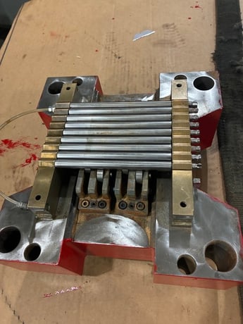 4.7" x 0.05" Bruderer #1012.1, Coil Straightener/Leveler, 19 rolls, 0.39" roll diameter, variable speed, 220 - Image 7