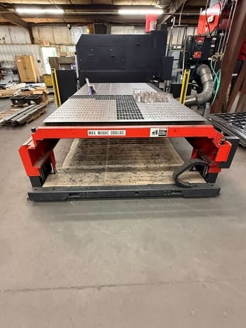 Amada #Ventis-3015-AJ, CNC Laser Cutter, 120" x 60" sheet, 6000 watt, 121" X, 61" Y, 4" Z, Amada AMNC 4ie - Image 3