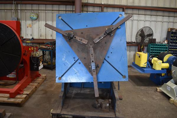 6000 lb. Pandjiris #60-12AB, welding positioner, Gripper B-60 chuck, hand pendant controller - Image 2