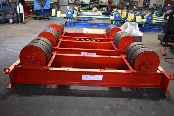 120 Ton, WeldWire #WWRD-120 / WWRI-120, turning rolls, 240000 lb., hand pendant controller - Image 3