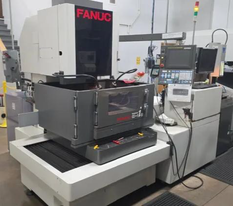 Fanuc #Robocut-1iB/SAWF, CNC wire Electrical Discharge Machine, Fanuc 180is-WB, 5-Axis, automatic wire - Image 1