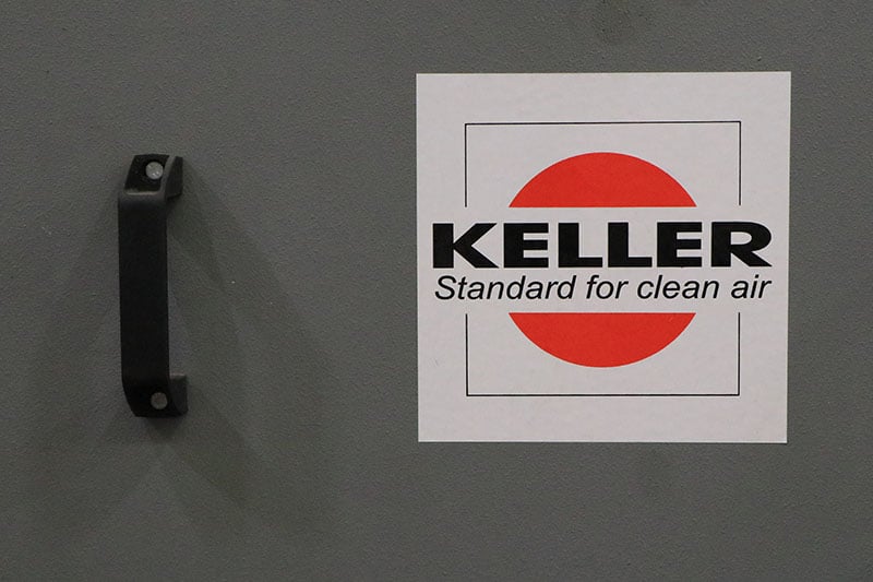 Keller #L-CUT-1-P2, dust extraction unit, Thermal Process fltration, 2006 - Image 5