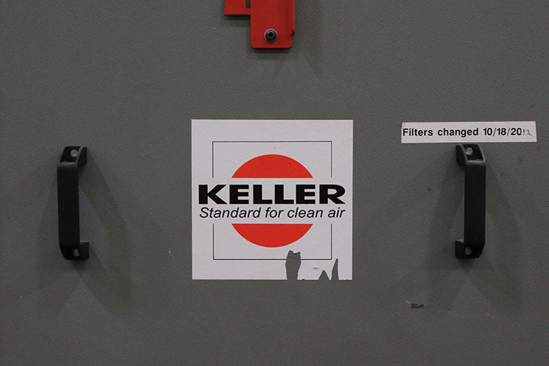 Keller #L-CUT-1-P2, dust extraction unit, Thermal Process fltration, 2006 - Image 5