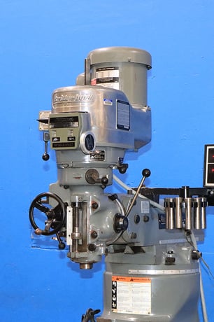 Bridgeport #Series-I, variable speed vertical mill, 9" x42" tbl., 2 HP, 36" X, 12" Y, 16" Z, R-8, Trak 2-Axis - Image 6