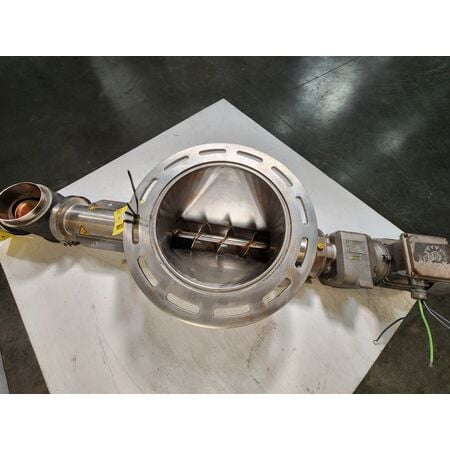 3.5" diameter, Azo #DFS, Stainless Steel dosing screw feeder - Image 4