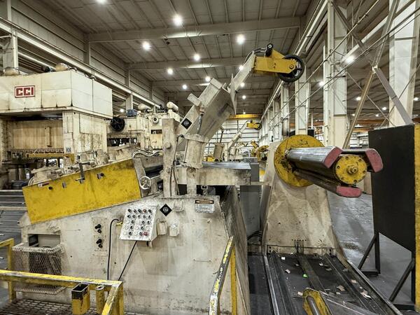 30,000 lb. Coe Press Equipment #CPR-PO-30072, Coil Feed Line, 72" coil width, 0.187" coil thickness, (3) - Image 1