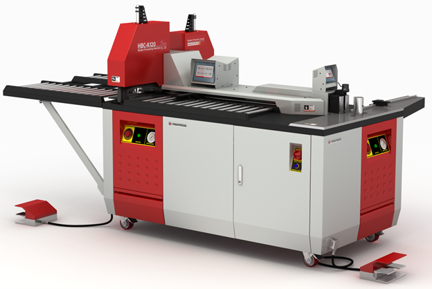 Payapress, 3 in 1 Busbar Processing Machine, 20-position length stopper, rotary encoder, linear measuring - Image 1