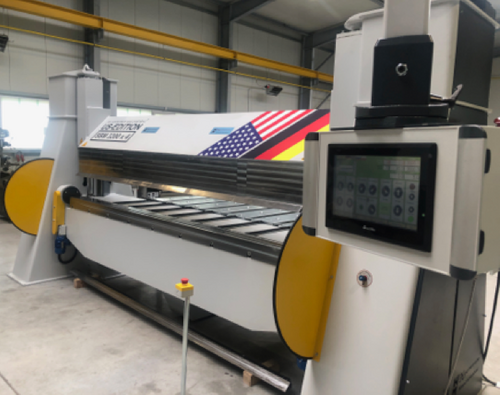 315" Hochstrate, Folding Machine, 19-gauge sheet thickness, 180° max. bending angle, 39.37" backgauge range - Image 3