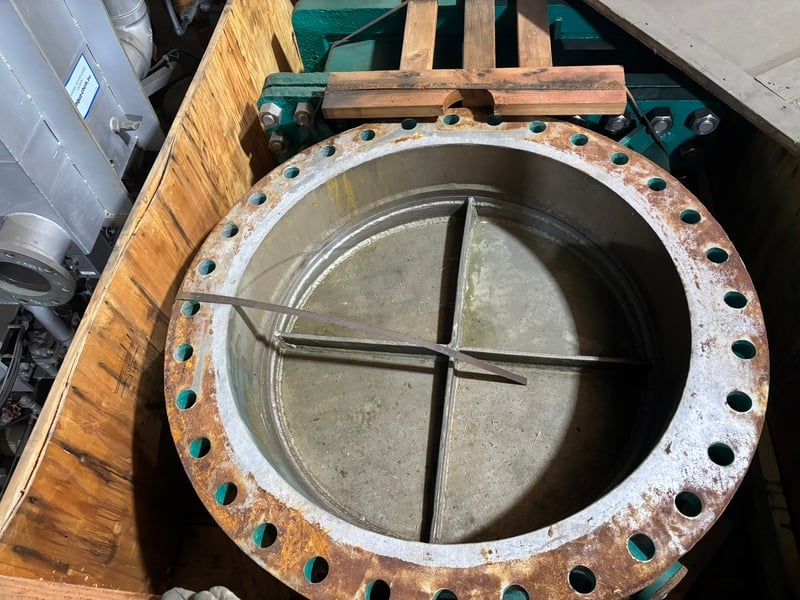 38" Gate Valve, 22-1/8" face-to-face - Image 2