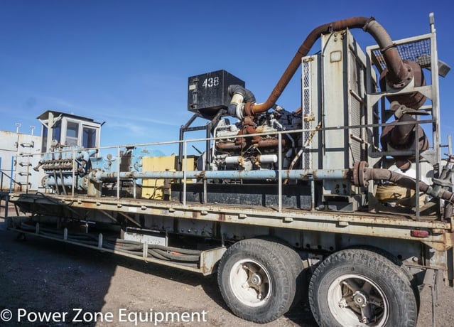 730 HP Detroit Diesel #16V-92T, Diesel Engine, 1800 RPM, 5" stroke, Hydroblaster pump system - Image 7