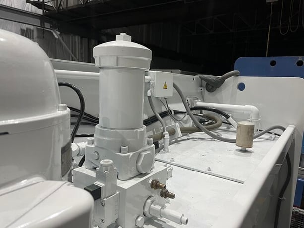 90 Ton, Cincinnati #90-FMII, Hydraulic Press Brake, 10' bed/ram length, 102.75" between housings, 14" stroke - Image 5