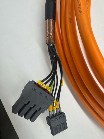 bosch rexroth servo motor power cable ss, 4x1.5 + 2x2x0.75 mm2, 1000V - Image 2