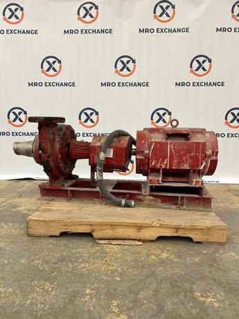 Bell & Gossett e-1510 SSF End Suction Pump Assembly - 50 HP, 1800 RPM, Base Mounted - Image 9