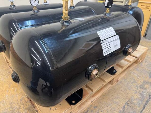 Campbell Hausfeld Air Receiver Surge Tank AR8019 1/2, 3/4, 1-1/2, and 2 In. NPT 175 PSI - Image 1