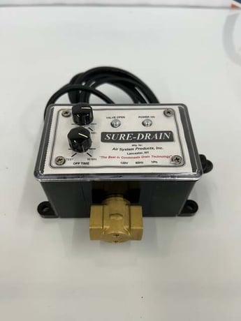 Sure-Drain SD11-Y Automatic Condensate Drain Valve - 120V, 275 PSI - Image 1