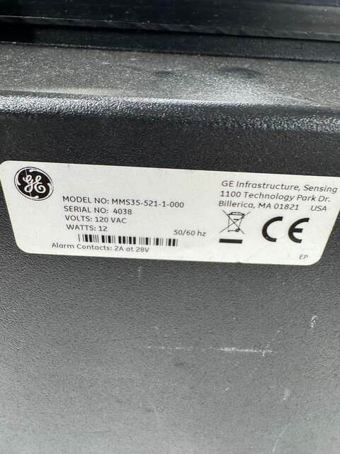 General Electric Panametrics Moisture Monitor Hygrometer MMS35-521-1-000 110 to +60 Deg C - Image 4