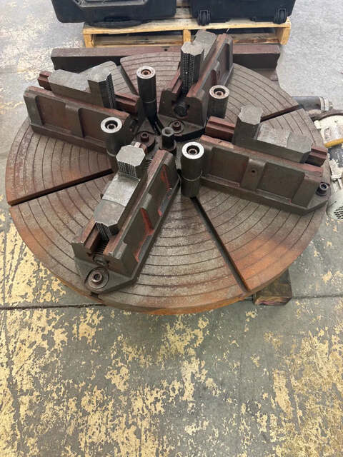 Pratt & Whitney Motorized Rotary Table | 36 in. Table Diameter | Orientation: Axial - Image 5