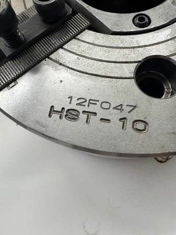Samchully 4-Jaw Hydraulic Power Chuck HST-10 | 10 In. Chuck Diameter - Image 5