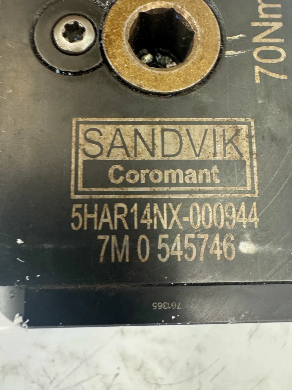 Sandvik Coromant Radial Live Tool Holder 5HAR14NX-000944 | Orientation: Radial - Image 3