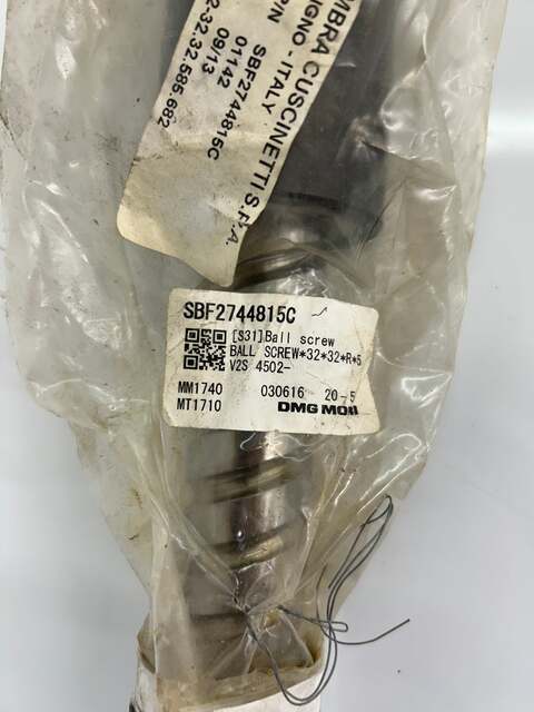 Umbra Cuscinetti, ball screw assembly, DMG Mori OEM - Image 3
