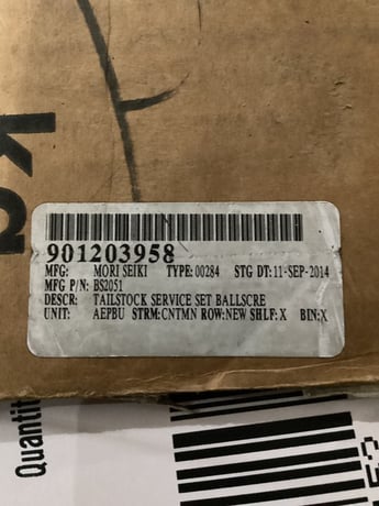Mori Seiki #BS2051, TAILSTOCK BALL SCREW, NEW - Image 7