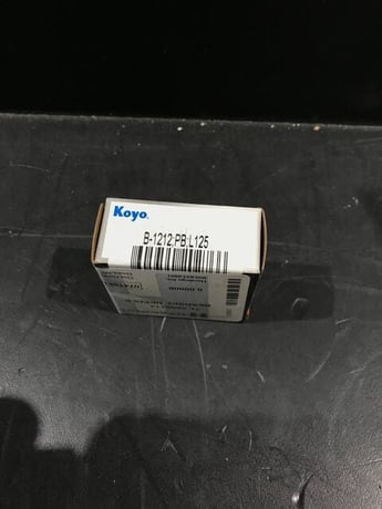 Koyo #B-1212;PB;L125, NEEDLE ROLLER BEARING X 1, NEW - Image 2