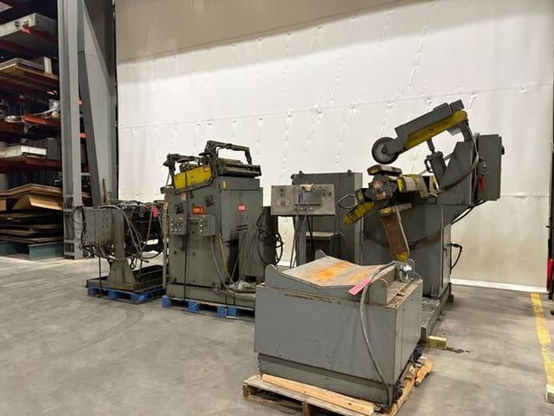 Rowe #7530-DSJ, REEL & B-30 FEEDER STRAIGHTENER COMBO - Image 3