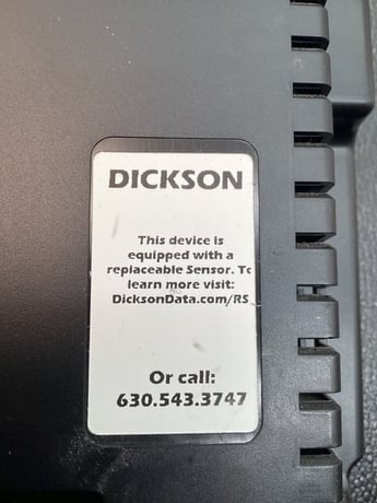 Dickson #KT8P0, TEMP HUMIDITY CHART RECORDER 8IN DISPLAY, As-Is - Image 9
