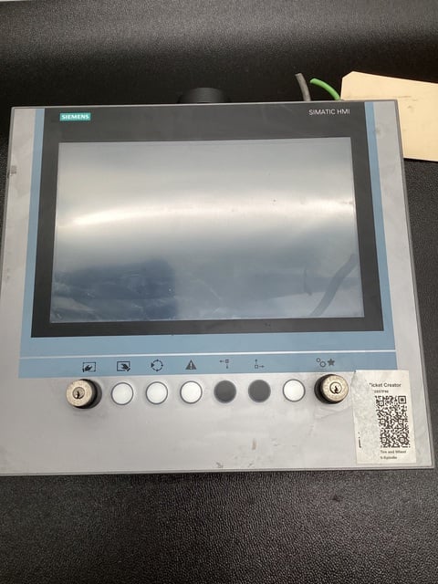 Siemens #6AV7422-5AC00-1AT0, IPC477D-BVO 15" Panel PC KP8F Buttons - Image 2