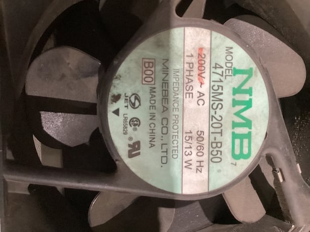 MINEBEA COOLING FAN 4715MS-20T-B50 USED - Image 5