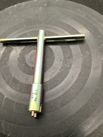 Unknown #A-2 NO.311, T-HANDLE SPANNER WRENCH TOOL - Image 2