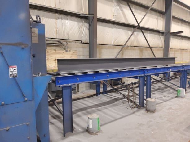 Pangborn #ES-1821-109, ES-1921-109 ROTOBLAST STRUCTURAL STEEL BLAST MACHINE - Image 6