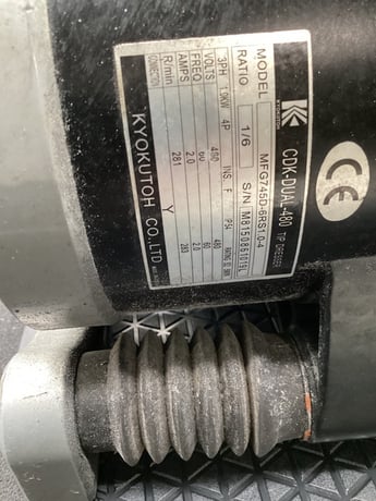 Kyokutoh #MFG745D-6RS1.0-4, CDK-DUAL-480 DUAL HEAD TIP DRESSER - Image 2
